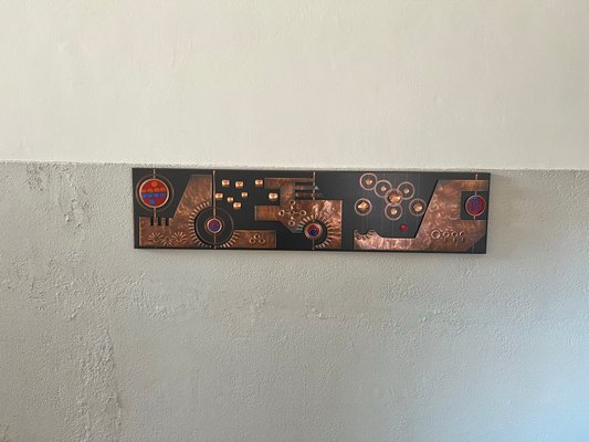 Wall Decoration in Copper, 1970s-EBP-1419815