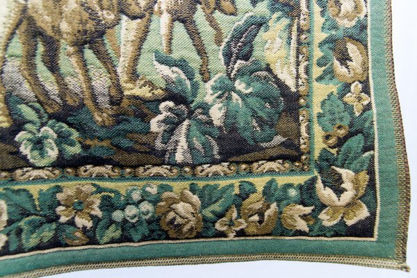 Wall Hanging Tapestry Depicting Hunting Scene-KEG-1086633