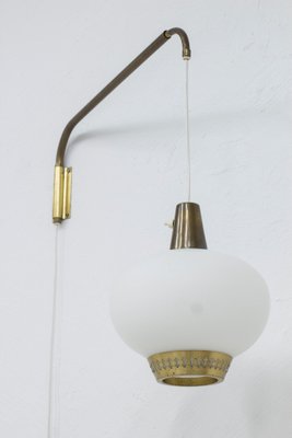 Wall Lamp attributed to Hans Bergström by Hans Bergström for Asea, 1950s-KO-1778231