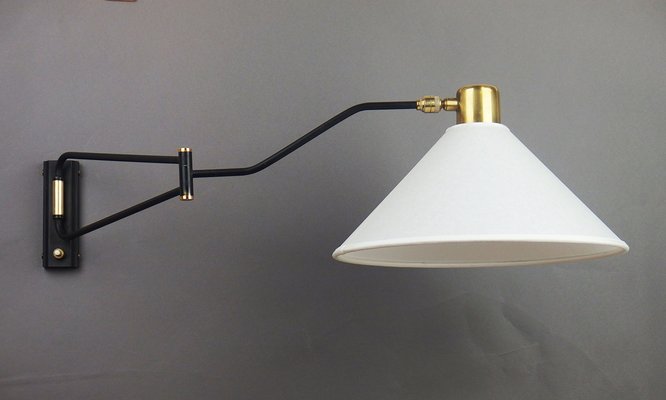 Wall Lamp attributed to René Mathieu for Lunel, 1950s-LW-2034673