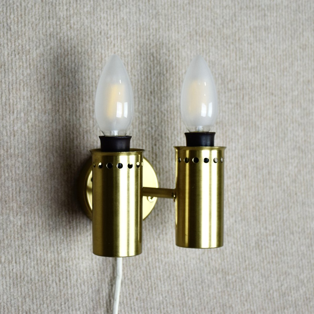 Wall Lamp by Hans Agne Jakobsson for Markaryd, 1960s