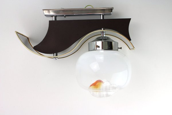 Wall Lamp from Mazzega, 1960s-ZWH-1406521