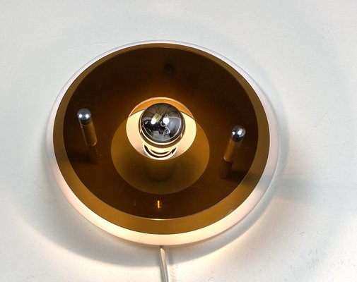 Wall Lamp in Acrylic Glass with Round Shapes, 1970s-WZZ-1235613