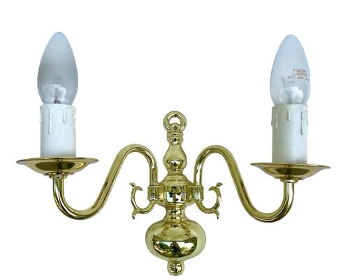 Wall Lamp in Gold-Colored Metal-FSD-1328967