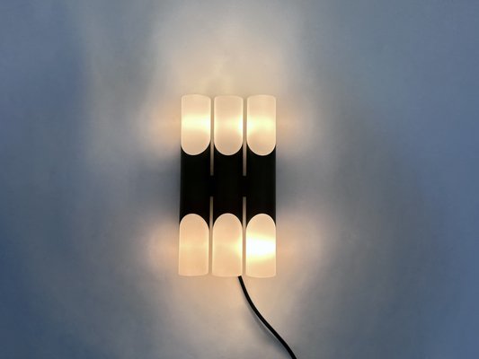 Wall Lamp in Metal and Opal Glass by Rolf Krüger for Paul Neuhaus Leuchten, 1960s-JP-1808071