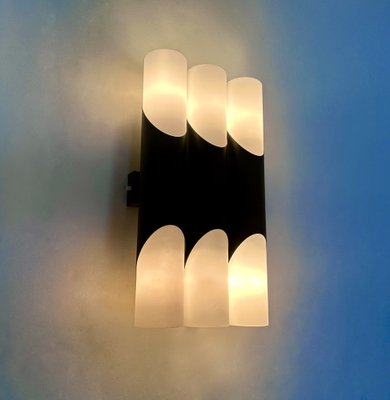 Wall Lamp in Metal and Opal Glass by Rolf Krüger for Paul Neuhaus Leuchten, 1960s-JP-1808071