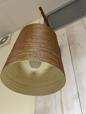 Wall Lamp in Teak, Denmark, 1960s-JHL-1328304