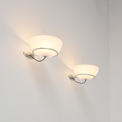 Wall Lamps 2/1 by Gino Sarfatti for Arteluce, Set of 2-VT-1285748