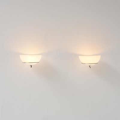 Wall Lamps 2/1 by Gino Sarfatti for Arteluce, Set of 2-VT-1285748