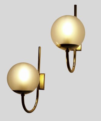 Wall Lamps attributed to Luigi Caccia Dominioni for Azucena, 1970s, Set of 2-YUW-1819508