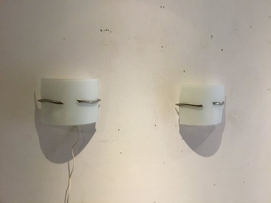 Wall Lamps by Design Happy Light, 1990, Set of 2-SU-1058990