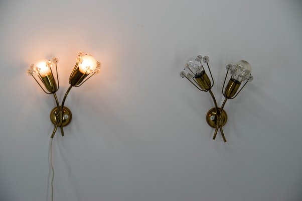 Wall Lamps by Emil Stejnar for Rupert Nikol, 1950s, Set of 2-TZ-1109680