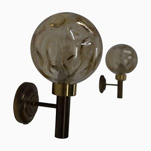 Wall Lamps, Denmark, 1970s, Set of 2-TZ-1003771