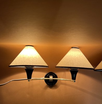 Wall Lamps from Arlus, France, 1950s, Set of 2