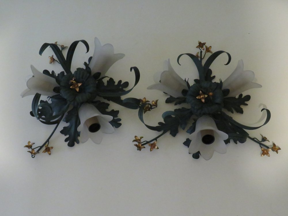 Wall Lamps from Banci, Italy, 1950s, Set of 2