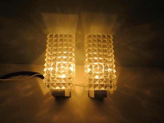 Wall Lamps from Erco, Germany, 1970s, Set of 2-UKG-1057096