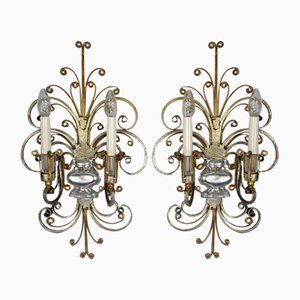 Wall Lamps from Maison Bagues, Set of 2-FPY-1322810