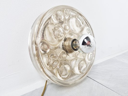 Wall Light in Glass by Peil and Putzler, 1970s-IRH-1329682