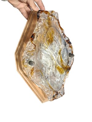 Wall Light in Murano Glass from Mazzega-ZVO-1787029