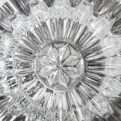 Wall Light in Sculptural Clear Glass from Peill & Putzler, 1970s-VDW-1719592