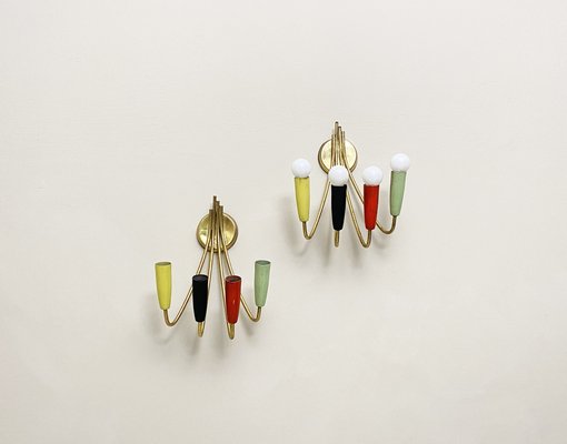 Wall Lights, 1950s, Set of 2-LKT-1802067