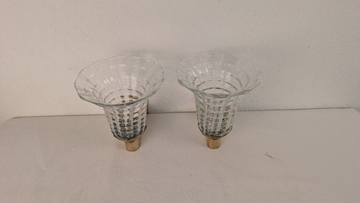 Wall Lights by Barovier, 1940s, Set of 2-JGB-2042900