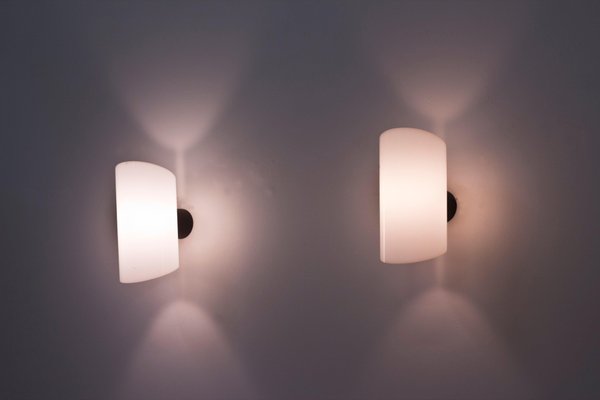 Wall Lights by Bo Råman for ASEA, 1960s, Set of 2-KO-635218