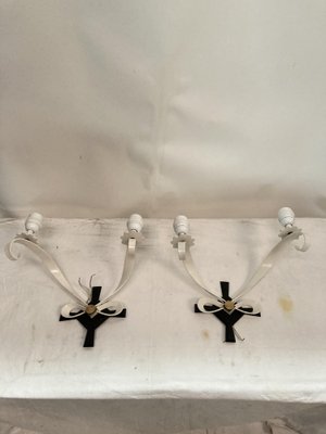 Wall Lights by René Drouet, 1940s, Set of 2-VRR-1786721