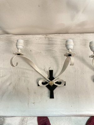 Wall Lights by René Drouet, 1940s, Set of 2-VRR-1786721