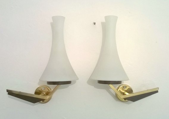 Wall Lights from Stilnovo, 1950s, Set of 2-EI-195730