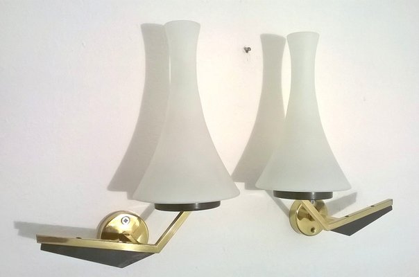 Wall Lights from Stilnovo, 1950s, Set of 2-EI-195730