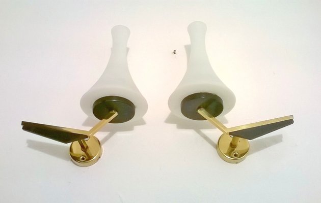 Wall Lights from Stilnovo, 1950s, Set of 2-EI-195730