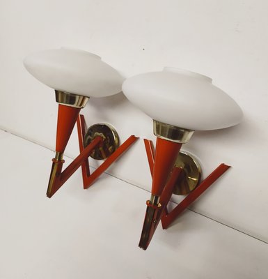 Wall Lights from Stilnovo, 1950s, Set of 2-EI-2034856