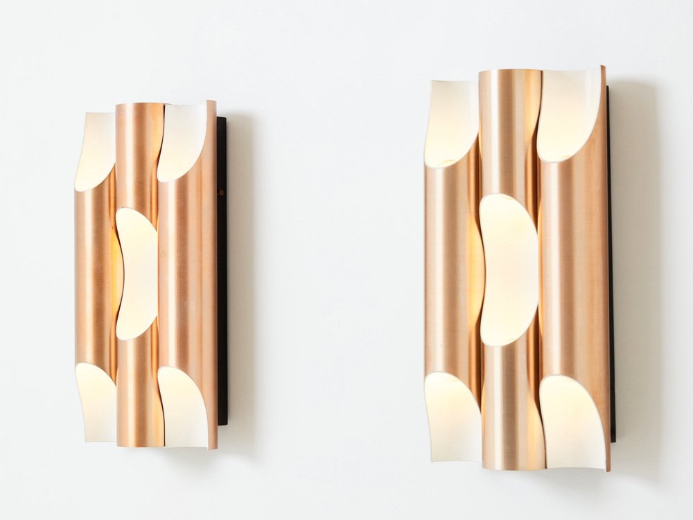 Wall Lights Fuga by Maija Liisa Komulainen for Raak, 1960s, Set of 4