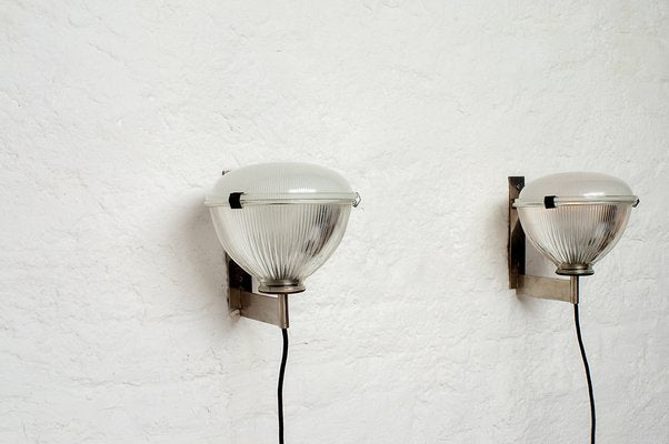 Wall Lights in the style of Tito Agnoli, Set of 2-LPM-1749021