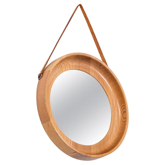 Wall Mirror attributed to Erik Höglund, Sweden, 1960s