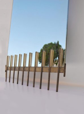 Wall Mirror attributed to Ettore Sottsass, 1950s-CGZ-1789609