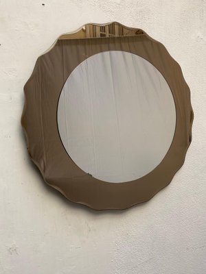 Wall Mirror from Cristal Art, Italy, 1970s-YUW-942360