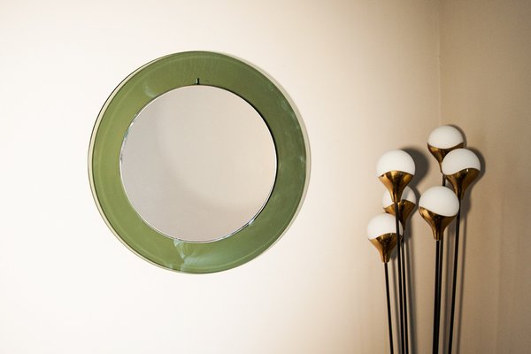 Wall Mirror, Prod. Cristal Art, Italy Circa 1960-MMH-1343745