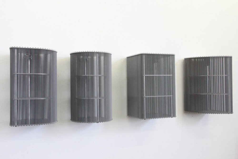 Wall Mounted Coil #3 Cabinet by Bram Kerkhofs