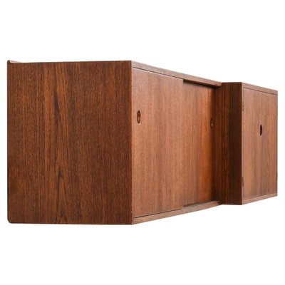 Wall Mounted Sideboards by Hans Wegner for Johannes Hansen, Set of 2-SC-1364688