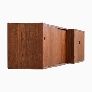 Wall Mounted Sideboards by Hans Wegner for Johannes Hansen, Set of 2-SC-1364688