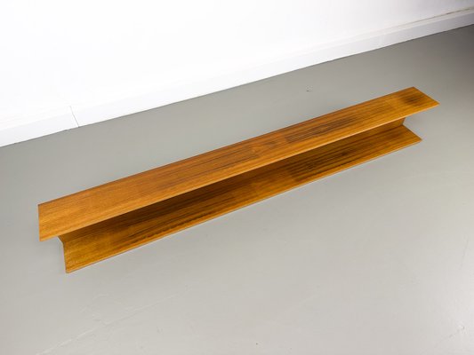 Wall Mounted Teak Shelf by Walter Wirz for Wilhelm Renz, 1960s-QEQ-2040168