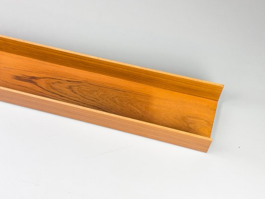 Wall Mounted Teak Shelf by Walter Wirz for Wilhelm Renz, 1960s-QEQ-2040168