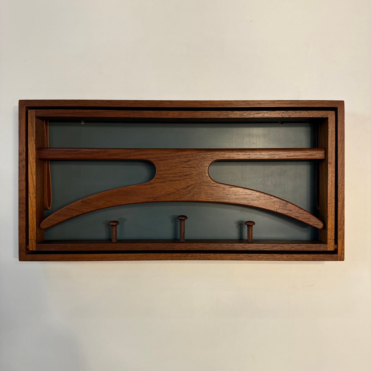 Wall Mounted Valet by Adam Hoff & Poul Østergaard, 1960s