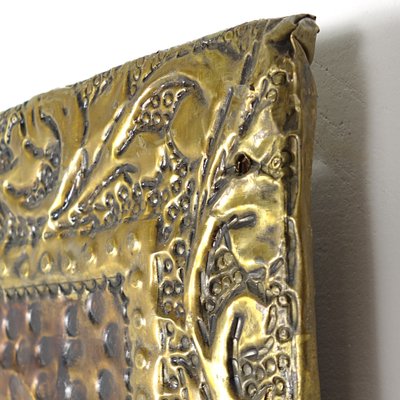 Wall Object of Belly Dancer in Hammered Copper-RY-1745459