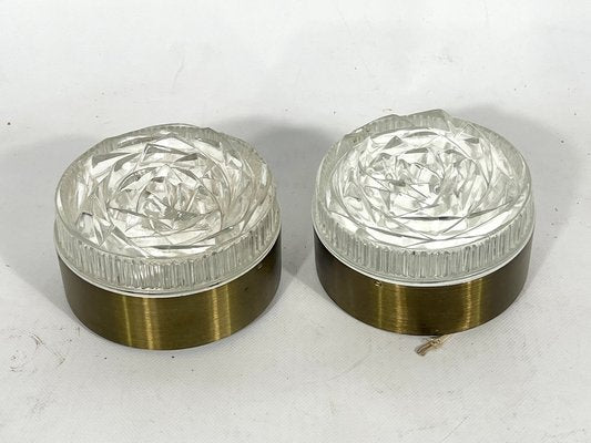 Wall or Ceiling Lamps Model Caserta from Stilux Milano, 1960s, Set of 2-OT-1318865