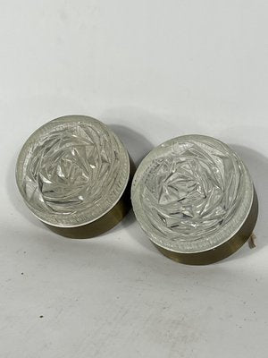 Wall or Ceiling Lamps Model Caserta from Stilux Milano, 1960s, Set of 2-OT-1318865