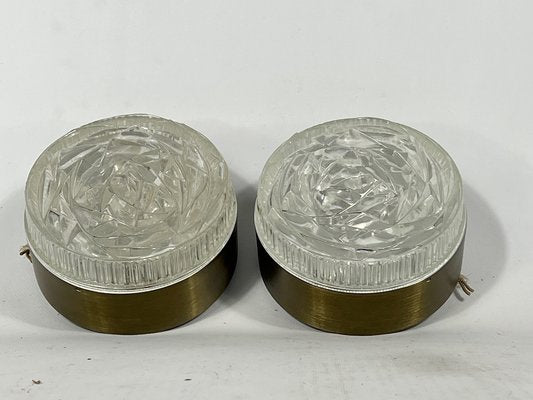 Wall or Ceiling Lamps Model Caserta from Stilux Milano, 1960s, Set of 2-OT-1318865