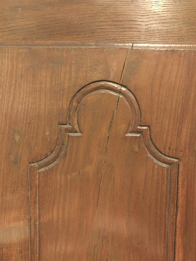 Wall Panel in Chestnut with Carvings on the Front